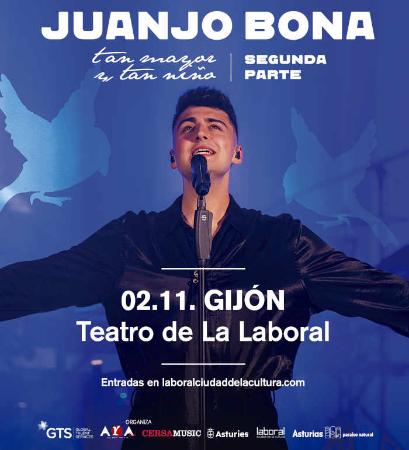 Juanjo Bona. Tan mayor y tan niño
