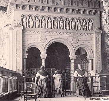 Camarín de Frassinelli en 1906.
