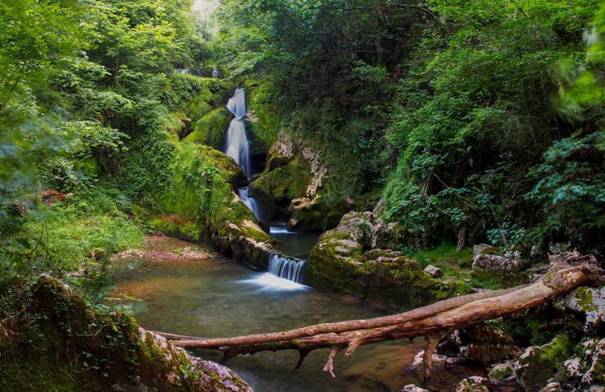 Cascada del río Covadonga.