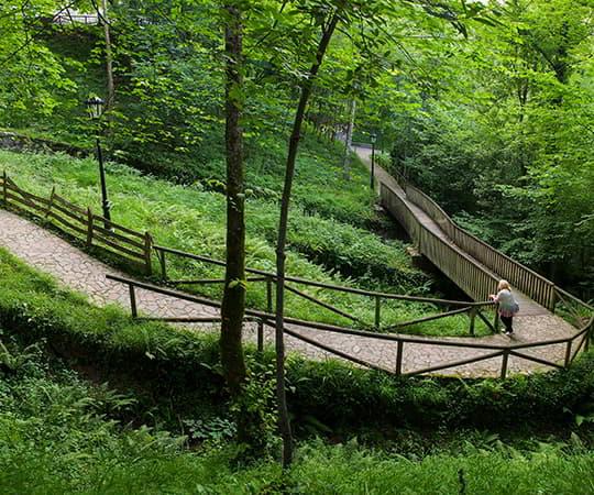 Parque del Príncipe en Cuadonga/Covadonga