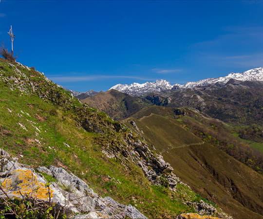Vistas de La Cruz de Priena.