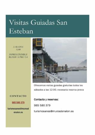 Visitas guiadas a San Esteban. Muros de Nalón