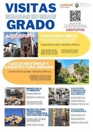 Visitas guiadas en Grado