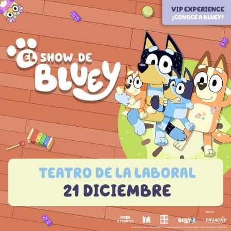 El Show de Bluey. Espectáculo infantil en Gijón