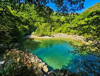 Imagen Olla San Vicente, entre los concejos de Amieva y Cangas de Onís