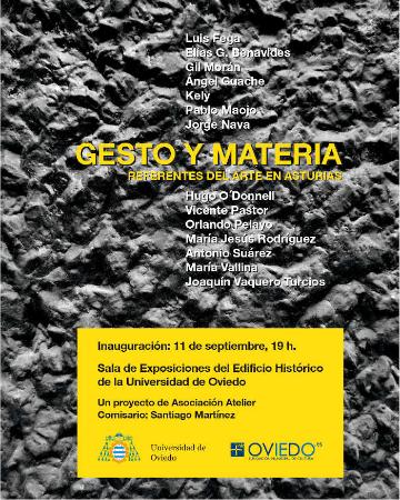 Gesto y Materia. Exposición en Oviedo