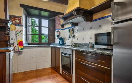 Cocina de la casa de aldea Casa Pedregal