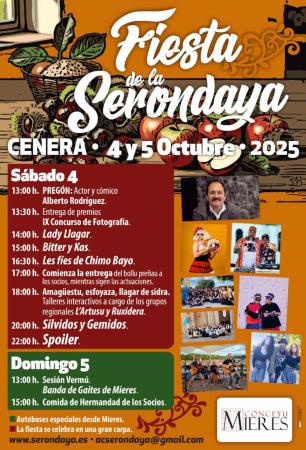 Fiesta de la Serondaya en Cenera. Mieres