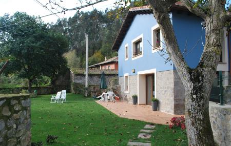 Casa de Aldea El Toral jardín