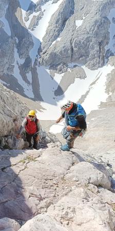 Tito Corral guía de montaña y escalada