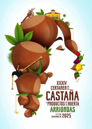 Certamen de la Castaña y Productos de la Huerta, Arriondas/Les Arriondes. Parres