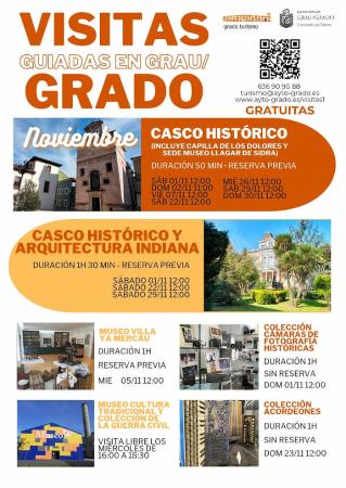 Visitas guiadas en Grado