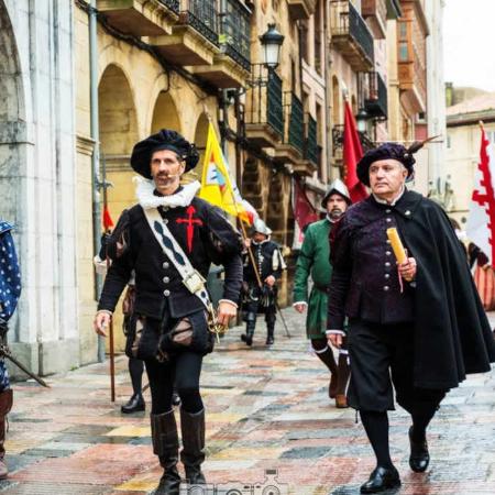 Recreación del alistamiento de D. Pedro Menéndez de Avilés