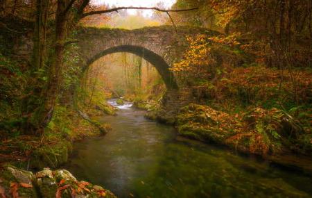 Puente sobre el río Polea. Villayón