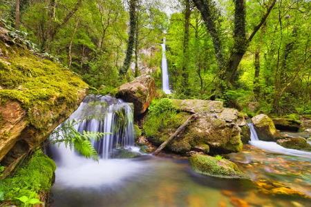 Firbia, cascadas de Oneta. Villayón