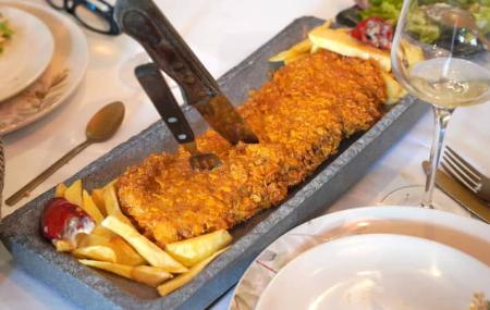 Restaurante Repinaldo – cachopo con patatas fritas