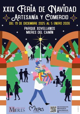 Feria Navideña de Artesanía y Comercio. Mieres
