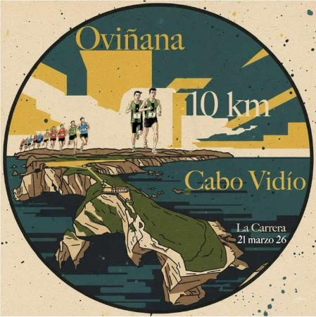 Oviñana 10 km. Cabo Vidío. Cudillero