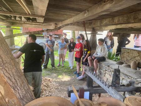 Enero en el Museo Etnográfico de Grandas de Salime Pepe El Ferreiru