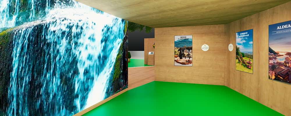 Imagen de la recreación de una panera en el stand de Fitur 2026