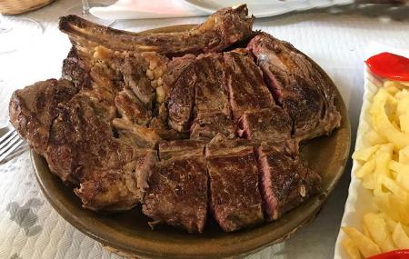 Carne de ternera asturiana a la plancha del Restaurante El Casino parrillada