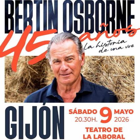 Bertín Osborne. 45 años - La historia de una voz. Concierto en Gijón