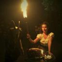 Imagem Brigit, diosa celta del fuego. Teatro en Caso