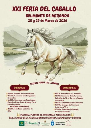 XXI Feria del Caballo. Belmonte de Miranda