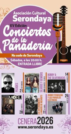 XV Conciertos de la Panadería. Conciertos en Mieres