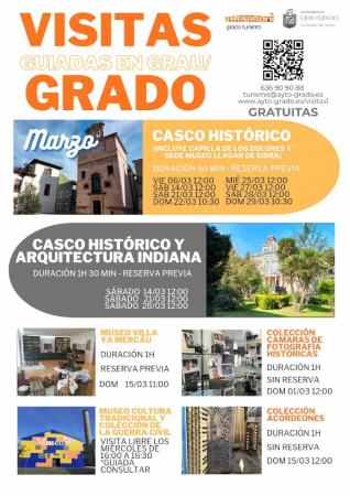 Visitas guiadas en Grado