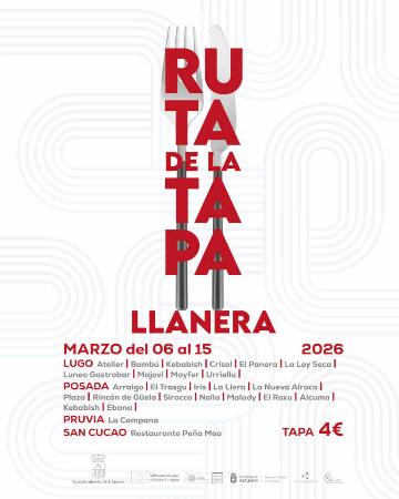 Ruta de la tapa. Llanera
