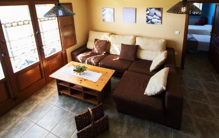 Apartamento rural Los Pontigos salón