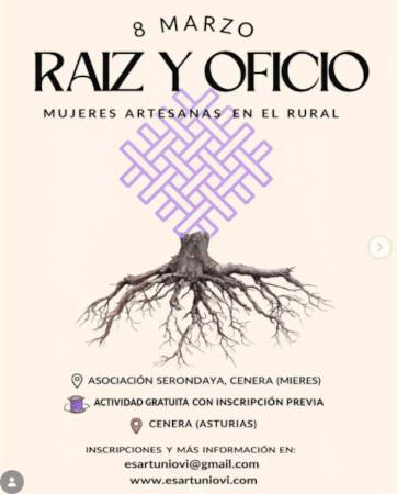 Raíz y oficio. Mujeres artesanas en el  mundo rural. Mieres