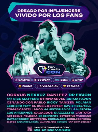 FanMediaCon. Festival en Oviedo