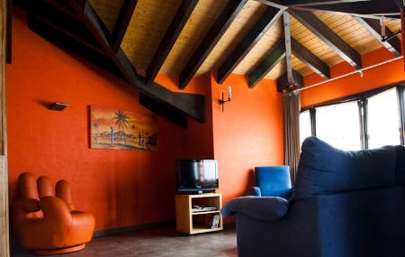 Apartamento rural Los Picos salón