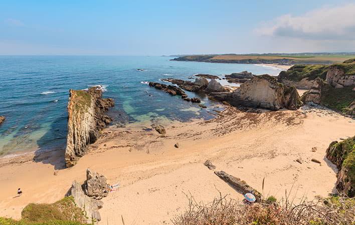 Aller à Image Plage de Mexota (A Mixota)