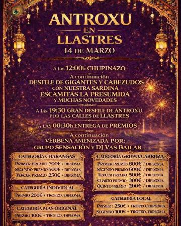 Antroxu en Llastres. Colunga