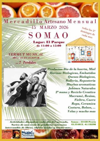 Mercadillo artesanal de Somao