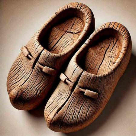 Madreñas de barro. Taller en Gijón