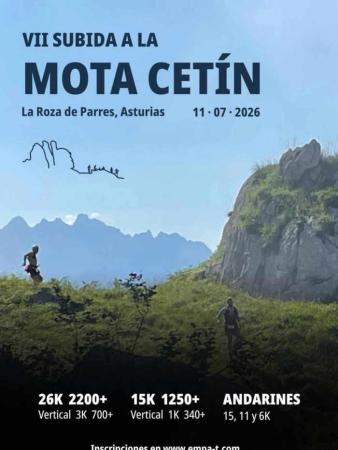 Subida a la Mota Cetín. Parres