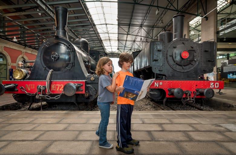 Imagen del Museo del Ferrocarril de Asturias (Gijón/Xixón)