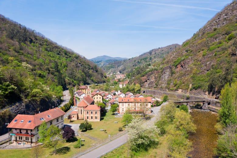 Imagen del Poblado Minero de Bustiello (Mieres)
