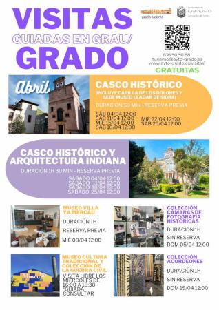 Visitas guiadas en Grado