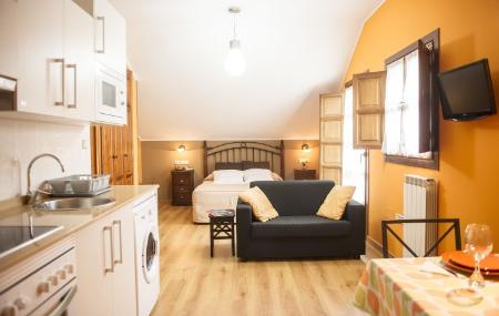 Apartamentos El Corberu salón