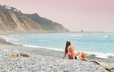Atardecer en la Playa de Vallina - Oviñana - Cudillero