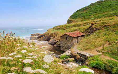 Atardecer en la Playa de Vallina - Oviñana - Cudillero