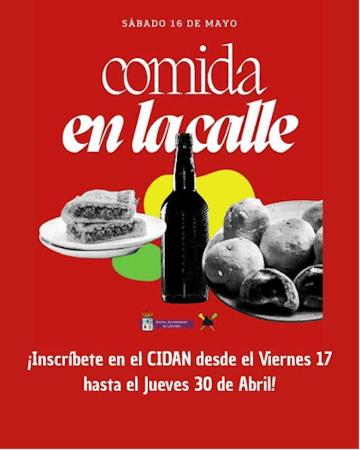 Comida en la calle de Laviana