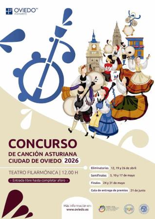 Concurso de Canción Asturiana Ciudad de Oviedo 2026