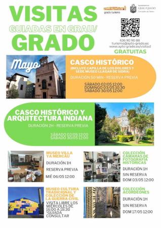 Visitas guiadas en Grado
