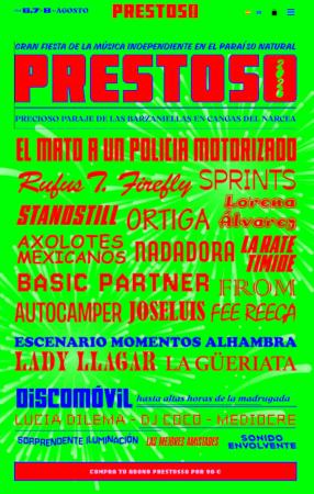 Prestoso Fest 2026. Festival en Cangas del Narcea
